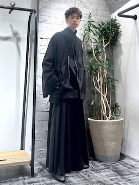 「アイテム（バレエシューズ）」を使った、miuraaaさん（メンズ・175cm）の秋コーディネート