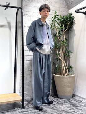 「HARE（ハレ）のアイテム（バックパック/リュック）」を使った、miuraaaさん（メンズ・175cm）の秋コーディネート