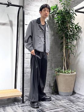 「HARE（ハレ）のアイテム（リング）」を使った、miuraaaさん（メンズ・175cm）の秋コーディネート