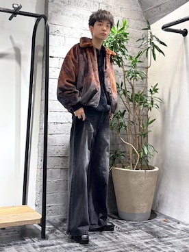 「HARE（ハレ）のアイテム（ブレスレット）」を使った、miuraaaさん（メンズ・175cm）の秋コーディネート