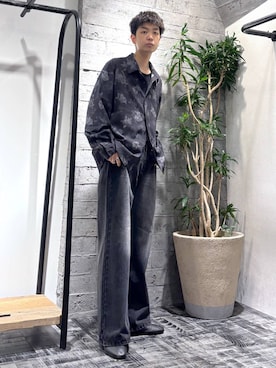 「アイテム（バレエシューズ）」を使った、miuraaaさん（メンズ・175cm）の秋コーディネート