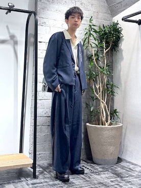 「HARE（ハレ）のアイテム（ブレスレット）」を使った、miuraaaさん（メンズ・175cm）の秋コーディネート