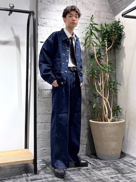 「アイテム（フォーマルスーツ/小物）」を使った、miuraaaさん（メンズ・175cm）の秋コーディネート