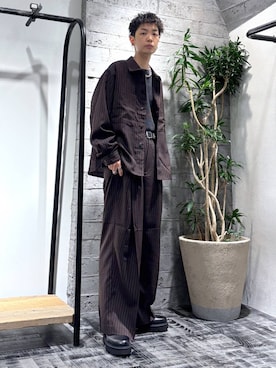 「HARE（ハレ）のアイテム」を使った、miuraaaさん（メンズ・175cm）の夏コーディネート
