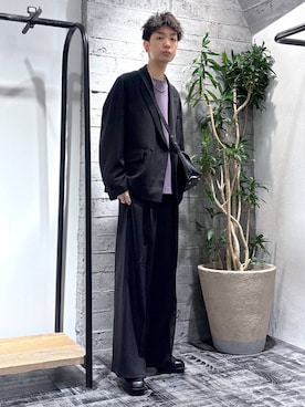 「アイテム（リング）」を使った、miuraaaさん（メンズ・175cm）の秋コーディネート