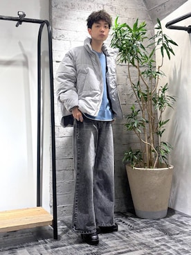 「HARE（ハレ）のアイテム（ブレスレット）」を使った、miuraaaさん（メンズ・175cm）の秋コーディネート