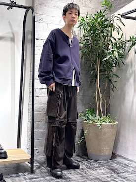 「HARE（ハレ）のアイテム（ブレスレット）」を使った、miuraaaさん（メンズ・175cm）の春コーディネート