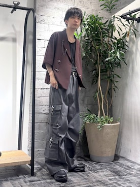 「HARE（ハレ）のアイテム（ジャケット/アウター）」を使った、miuraaaさん（メンズ・175cm）の夏コーディネート