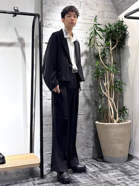 「HARE（ハレ）のアイテム（ブレスレット）」を使った、miuraaaさん（メンズ・175cm）の秋コーディネート