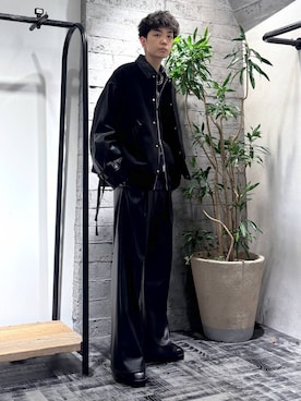 「アイテム（リング）」を使った、miuraaaさん（メンズ・175cm）の秋コーディネート