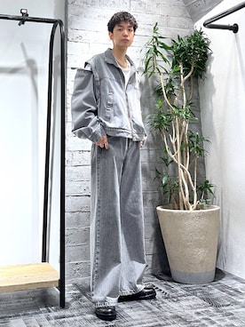 「HARE（ハレ）のアイテム（ブレスレット）」を使った、miuraaaさん（メンズ・175cm）の秋コーディネート