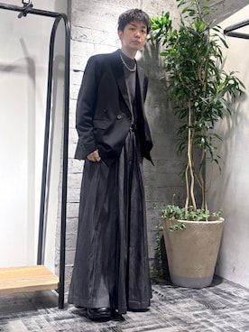 「HARE（ハレ）のアイテム（リング）」を使った、miuraaaさん（メンズ・175cm）の秋コーディネート