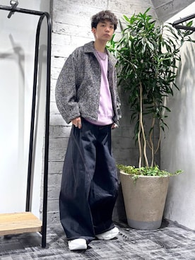 「HARE（ハレ）のアイテム（ブレスレット）」を使った、miuraaaさん（メンズ・175cm）の秋コーディネート