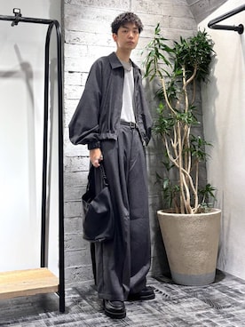 「HARE（ハレ）のアイテム（ブレスレット）」を使った、miuraaaさん（メンズ・175cm）の秋コーディネート