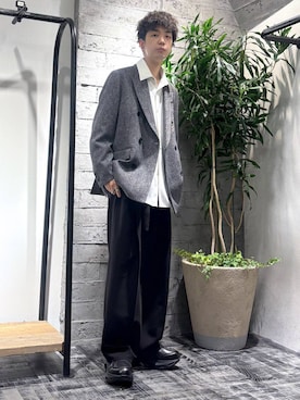 「HARE（ハレ）のアイテム（スニーカー）」を使った、miuraaaさん（メンズ・175cm）の秋コーディネート