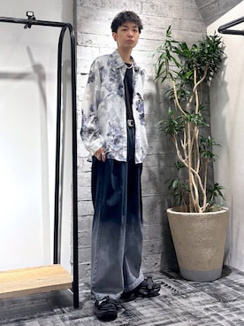 「HARE（ハレ）のアイテム（アクセサリー）」を使った、miuraaaさん（メンズ・175cm）の夏コーディネート
