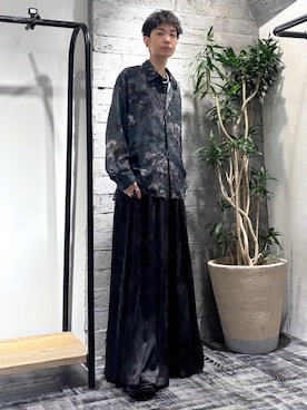 「アイテム（ネックレス）」を使った、miuraaaさん（メンズ・175cm）の夏コーディネート