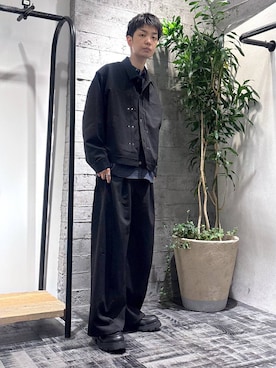 「HARE（ハレ）のアイテム（リング）」を使った、miuraaaさん（メンズ・175cm）の秋コーディネート