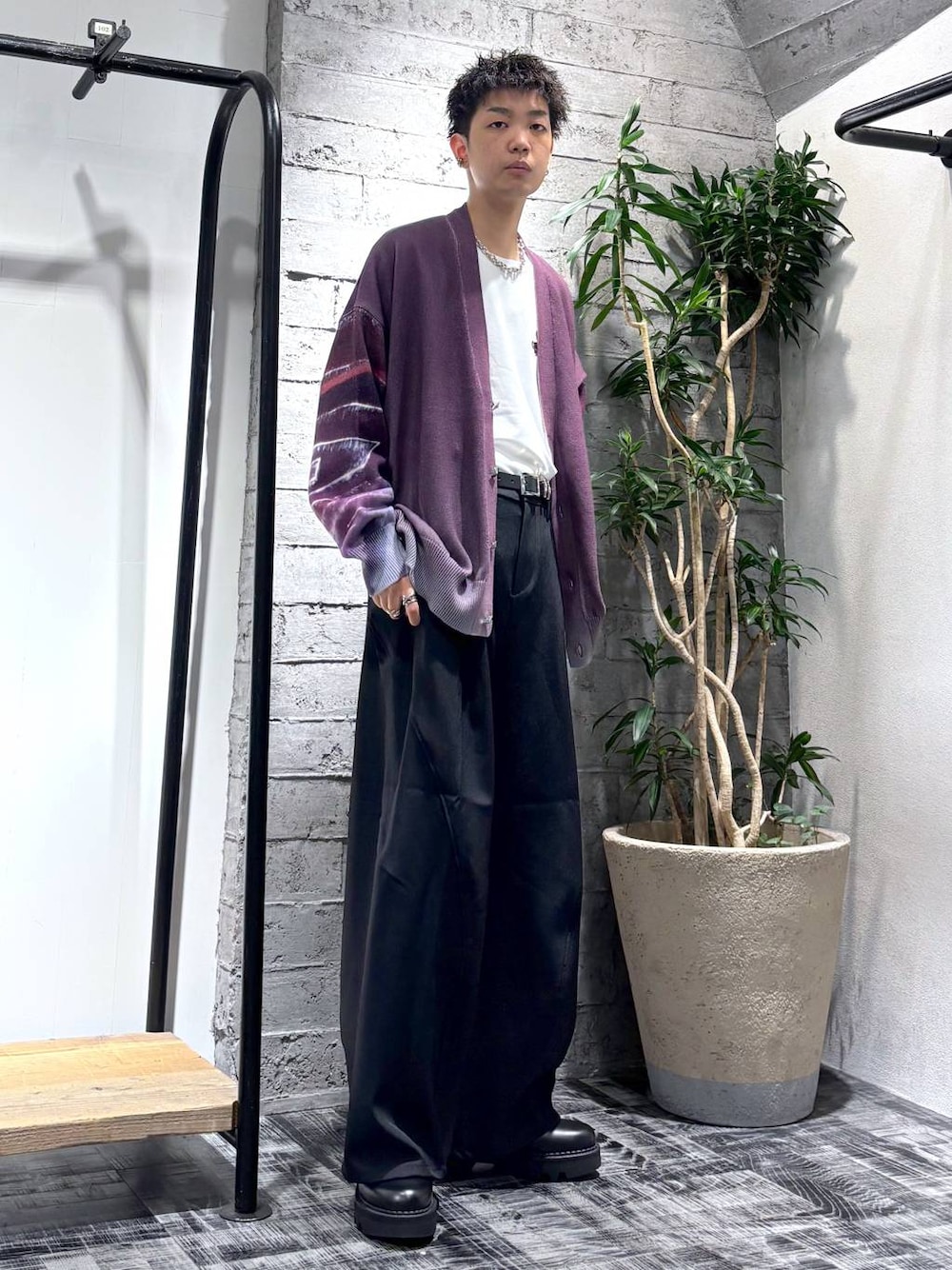 エヴァンゲリオンコラボ】A.T.フィールドカーディガン(HARE)を