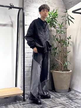 「アイテム（MA-1）」を使った、miuraaaさん（メンズ・175cm）の秋コーディネート