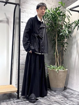 「HARE（ハレ）のアイテム（ブルゾン）」を使った、miuraaaさん（メンズ・175cm）の春コーディネート