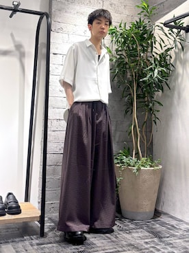 「HARE（ハレ）のアイテム（ブレスレット）」を使った、miuraaaさん（メンズ・175cm）の春コーディネート