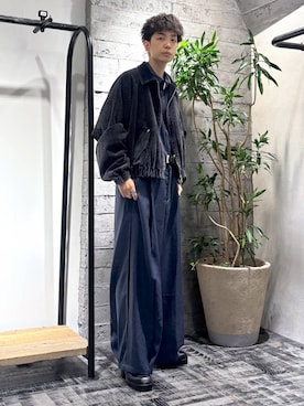 「HARE（ハレ）のアイテム（ブレスレット）」を使った、miuraaaさん（メンズ・175cm）の秋コーディネート