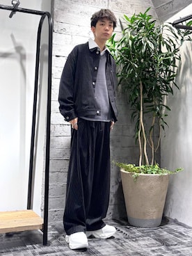 「HARE（ハレ）のアイテム（ブレスレット）」を使った、miuraaaさん（メンズ・175cm）の秋コーディネート