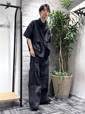 「HARE（ハレ）のアイテム（リング）」を使った、miuraaaさん（メンズ・175cm）の夏コーディネート