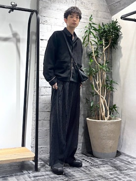 「HARE（ハレ）のアイテム（ブレスレット）」を使った、miuraaaさん（メンズ・175cm）の秋コーディネート