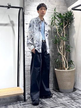 「HARE（ハレ）のアイテム」を使った、miuraaaさん（メンズ・175cm）の夏コーディネート