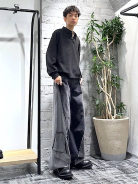 「HARE（ハレ）のアイテム（ブレスレット）」を使った、miuraaaさん（メンズ・175cm）の秋コーディネート