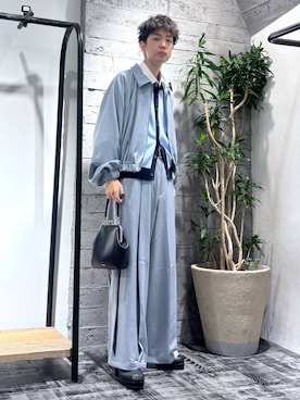 「アイテム（ブルゾン）」を使った、miuraaaさん（メンズ・175cm）の秋コーディネート