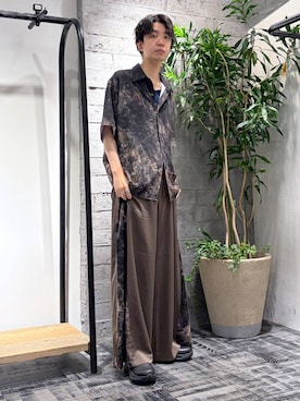 「HARE（ハレ）のアイテム（リング）」を使った、miuraaaさん（メンズ・175cm）の夏コーディネート