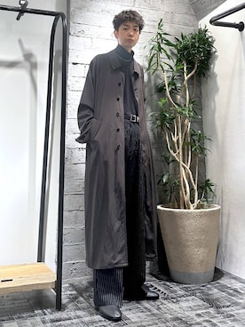 「アイテム（バレエシューズ）」を使った、miuraaaさん（メンズ・175cm）の秋コーディネート