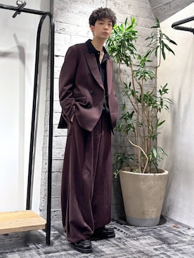 「HARE（ハレ）のアイテム（ローファー）」を使った、miuraaaさん（メンズ・175cm）の秋コーディネート