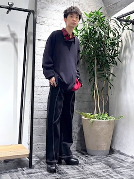 「HARE（ハレ）のアイテム（ブレスレット）」を使った、miuraaaさん（メンズ・175cm）の秋コーディネート