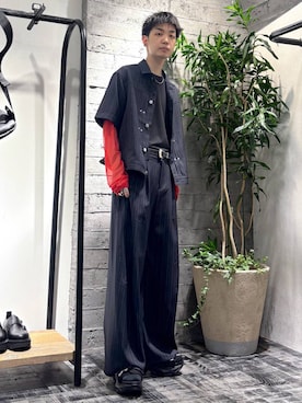 「HARE（ハレ）のアイテム（ブレスレット）」を使った、miuraaaさん（メンズ・175cm）の春コーディネート