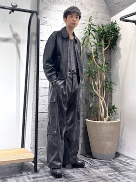 「HARE（ハレ）のアイテム（ブレスレット）」を使った、miuraaaさん（メンズ・175cm）の秋コーディネート