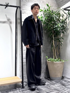 「HARE（ハレ）のアイテム（リング）」を使った、miuraaaさん（メンズ・175cm）の冬コーディネート