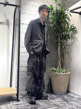 「HARE（ハレ）のアイテム（リング）」を使った、miuraaaさん（メンズ・175cm）の秋コーディネート
