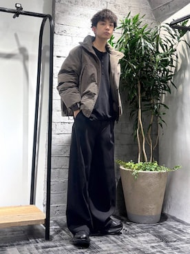 「HARE（ハレ）のアイテム（ブレスレット）」を使った、miuraaaさん（メンズ・175cm）の秋コーディネート