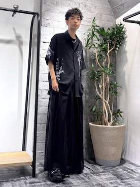 「HARE（ハレ）のアイテム（リング）」を使った、miuraaaさん（メンズ・175cm）の夏コーディネート