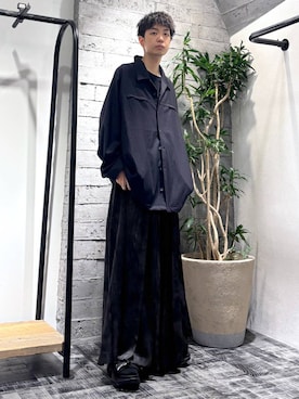 「HARE（ハレ）のアイテム（リング）」を使った、miuraaaさん（メンズ・175cm）の夏コーディネート