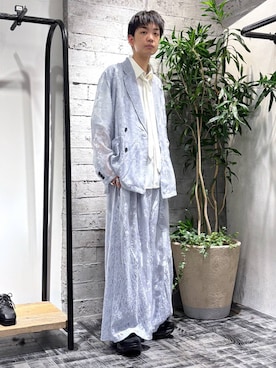 「HARE（ハレ）のアイテム（ブレスレット）」を使った、miuraaaさん（メンズ・175cm）の春コーディネート