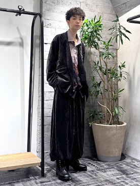 「HARE（ハレ）のアイテム（ブレスレット）」を使った、miuraaaさん（メンズ・175cm）の秋コーディネート