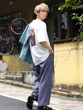 加藤元気さん(メンズ・177cm)の夏コーディネート