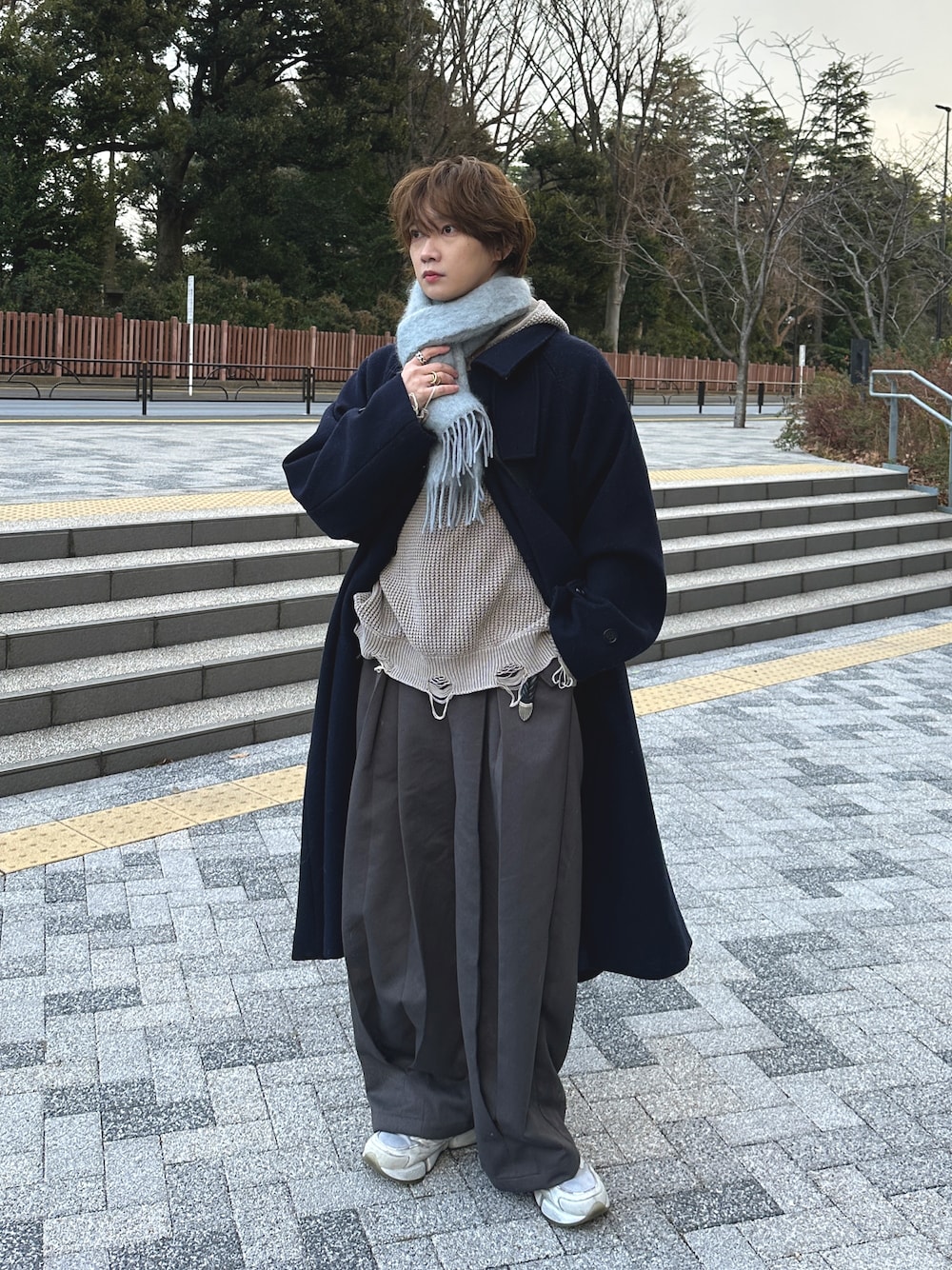LOEWE モヘアスカーフ　冬前キャンペーン半額！ LOEWE モヘアスカーフ 冬前キャンペーン半額！