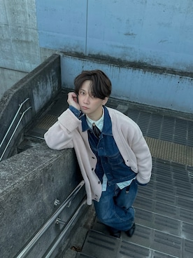 加藤元気さん（メンズ・177cm）の冬コーディネート