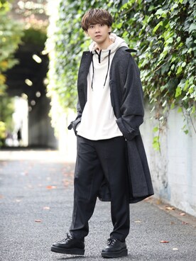 加藤元気さん（メンズ・177cm）の秋コーディネート